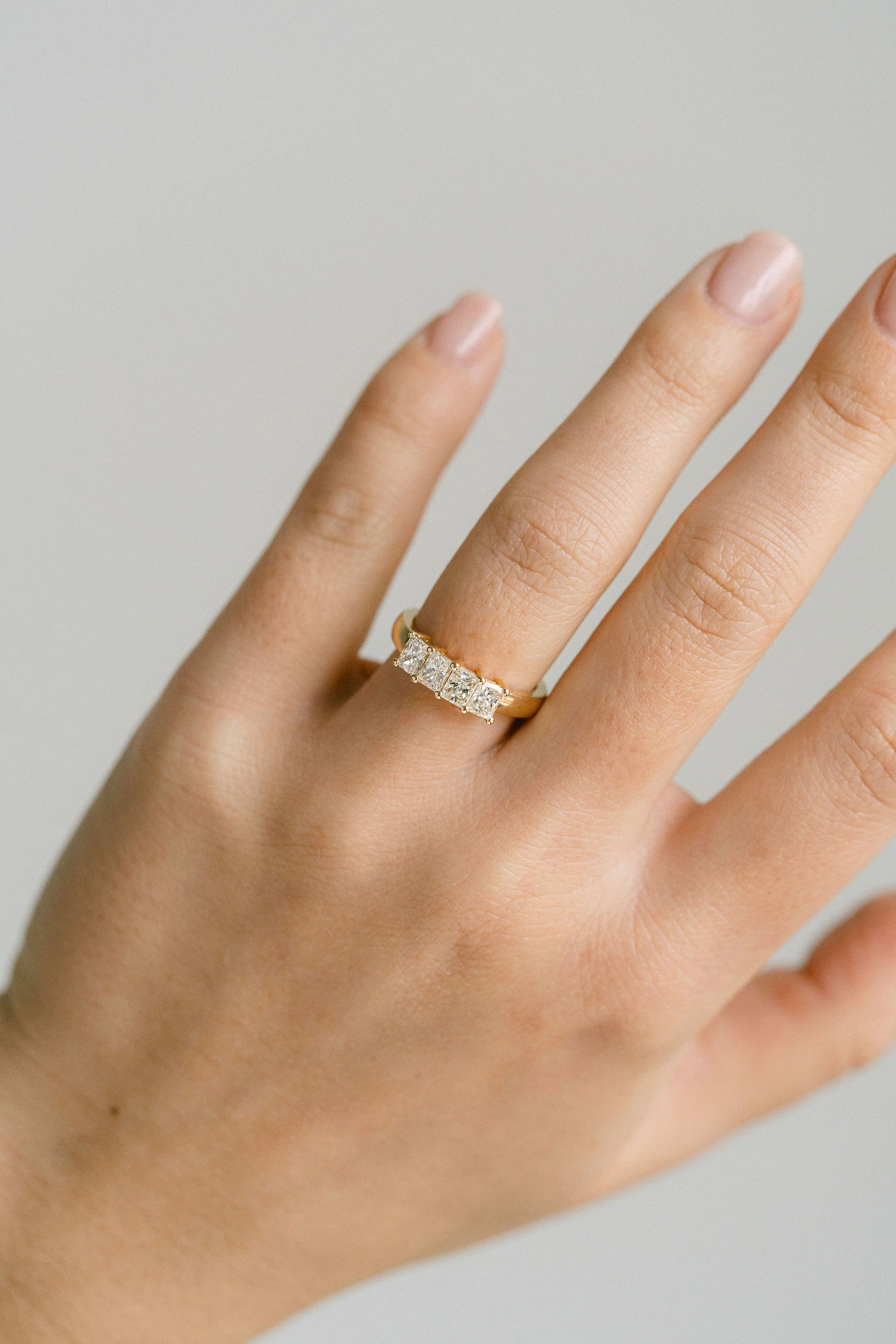 Radiant Cut Diamond Band - Image 4