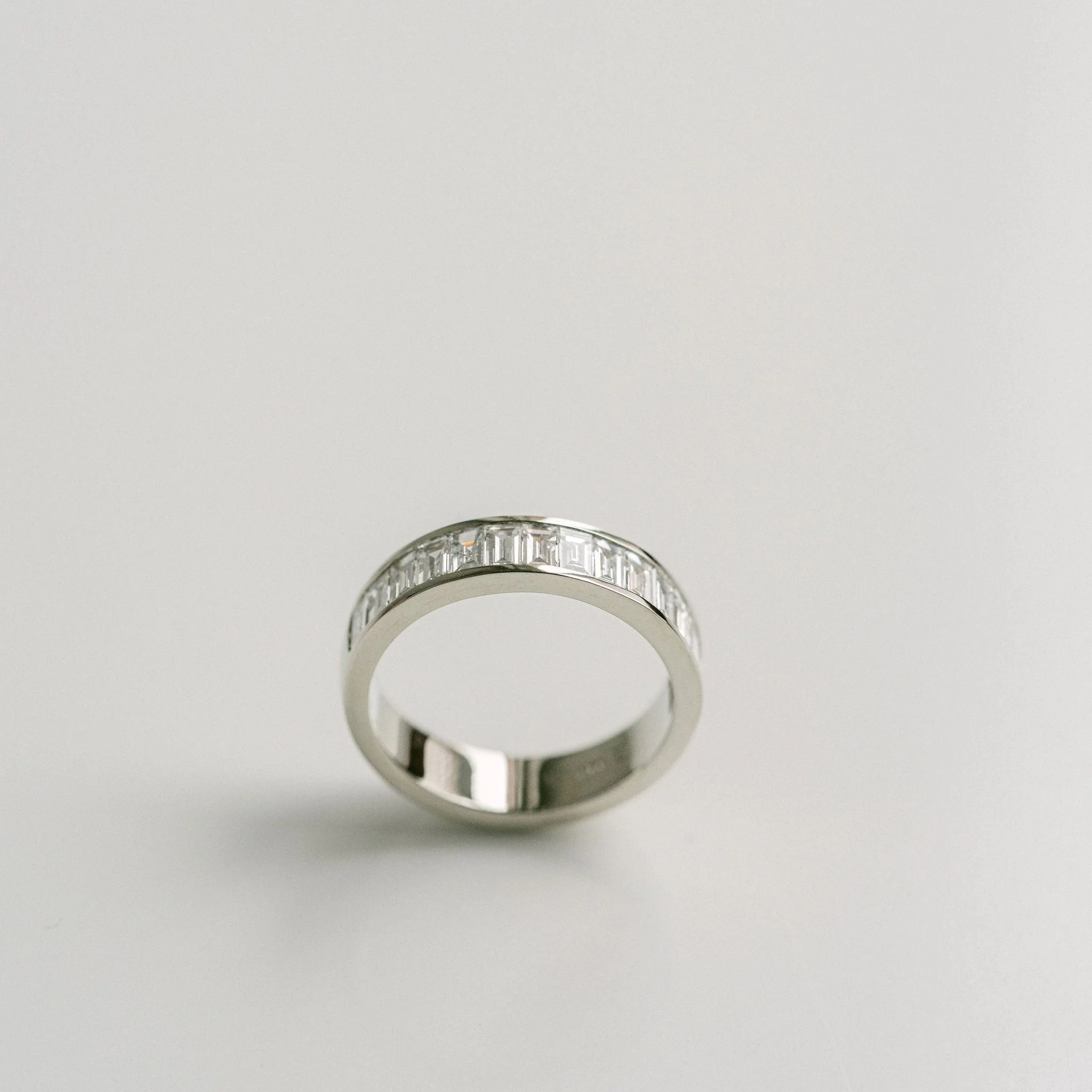 Baguette Diamond Channel Set Band - Image 4