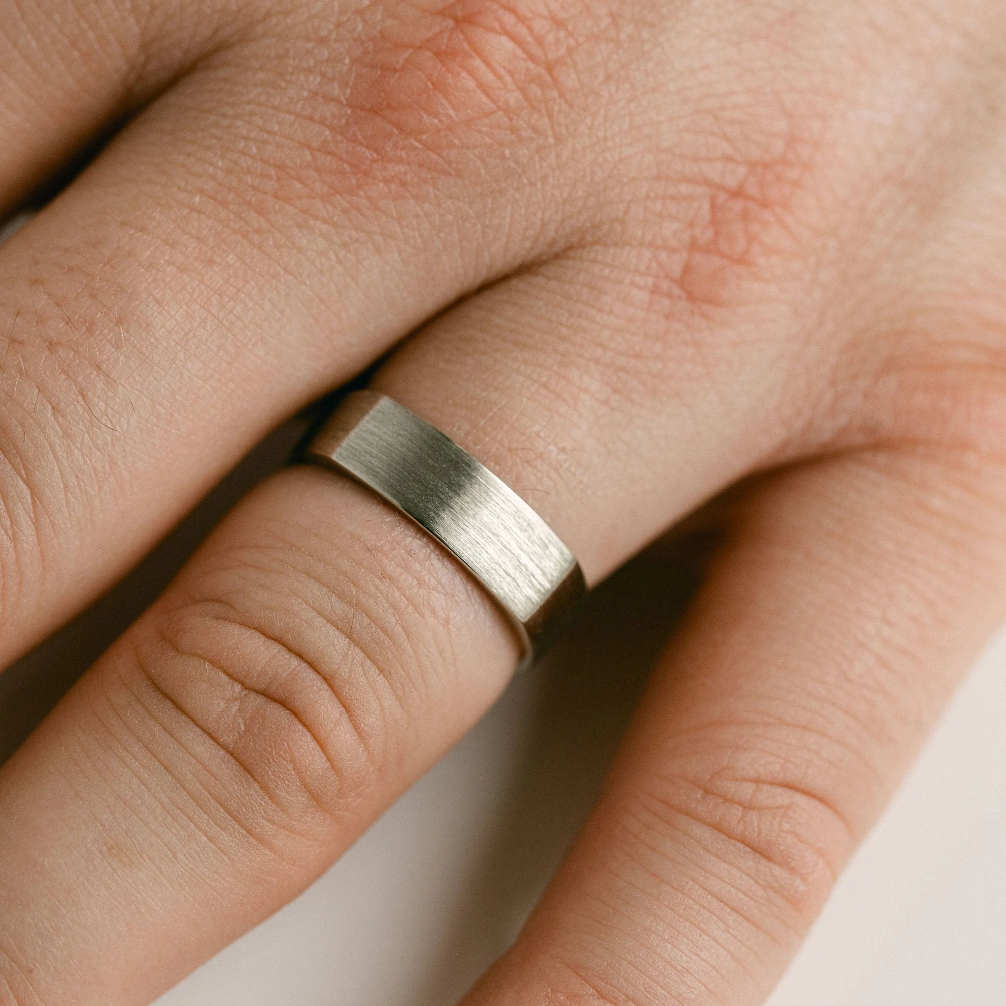 Brushed Soft Square Mens Band - Image 6