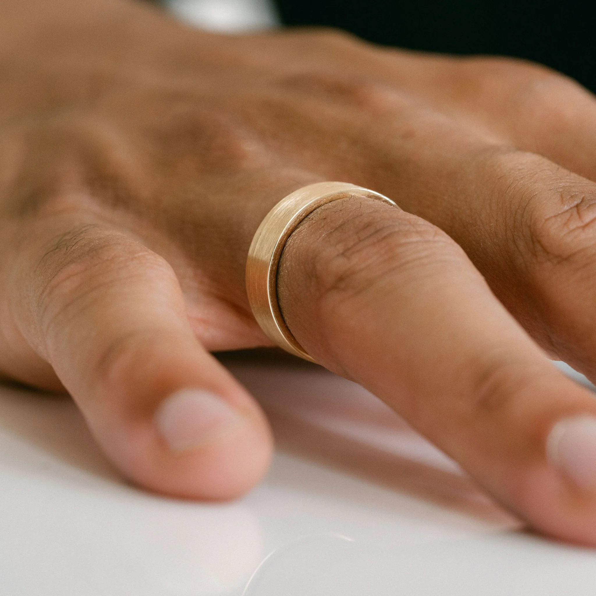 Flat Brushed Mens Band - Image 7