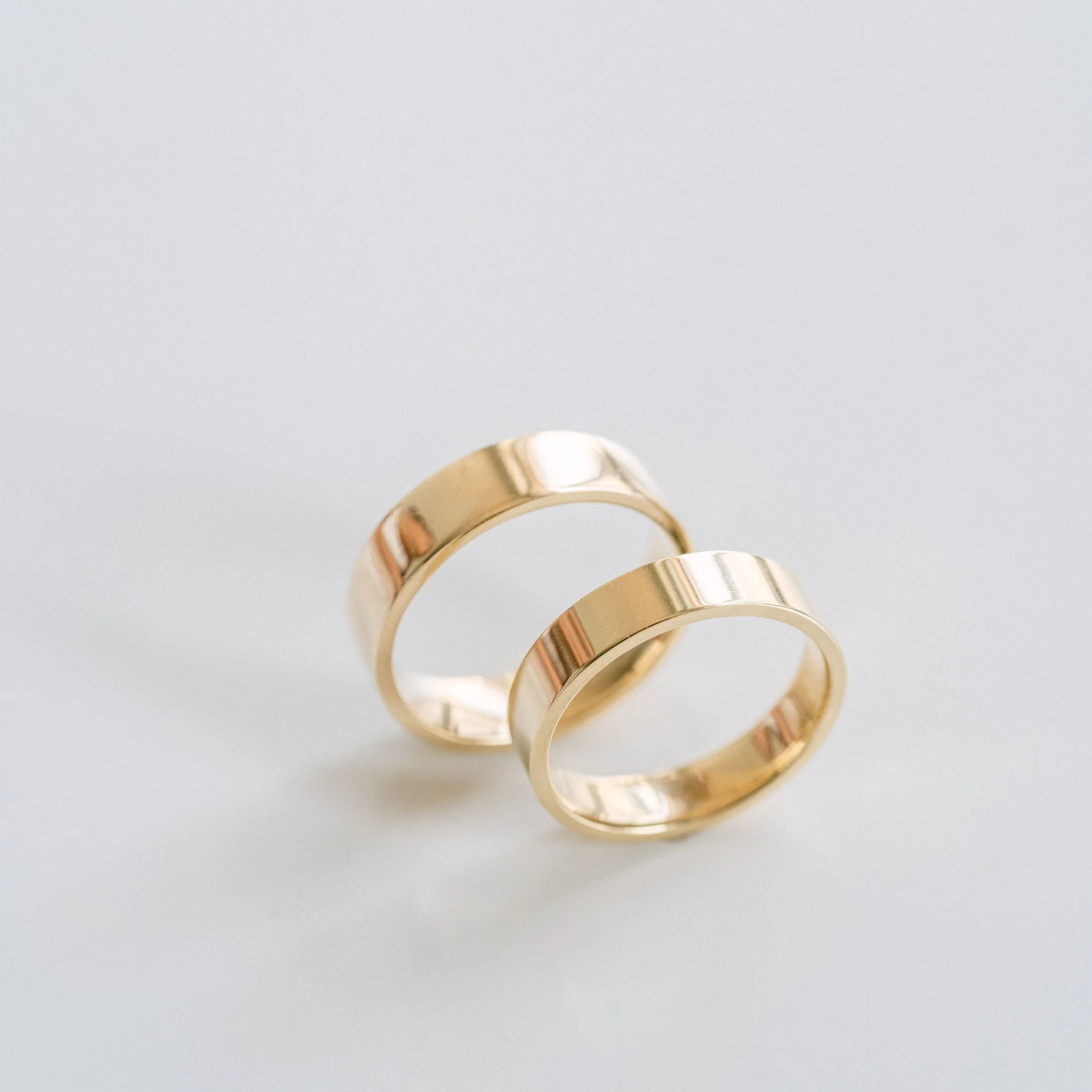 Flat Polished Mens Band - Image 10