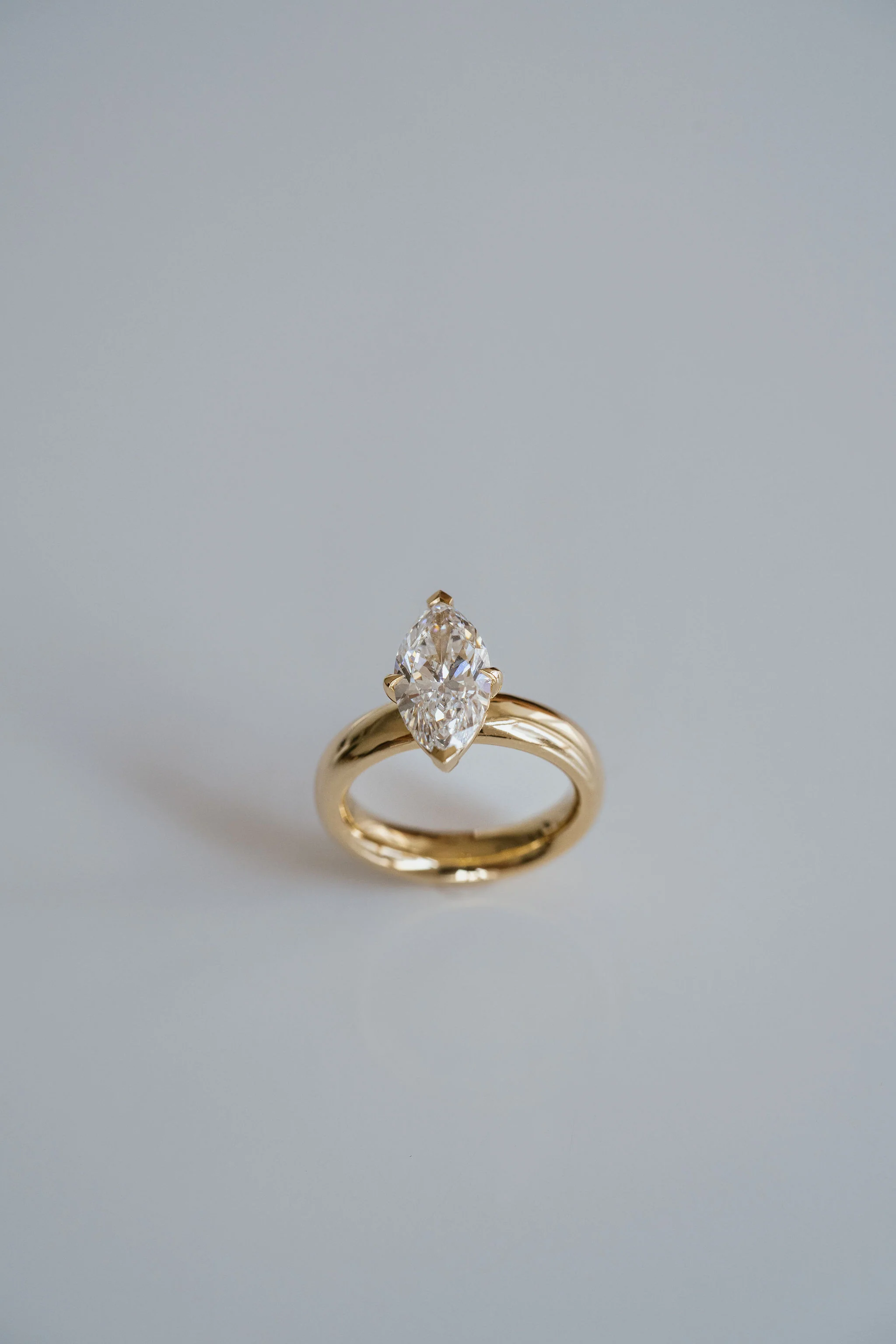 Marquise Diamond Promenade Ring - Image 3