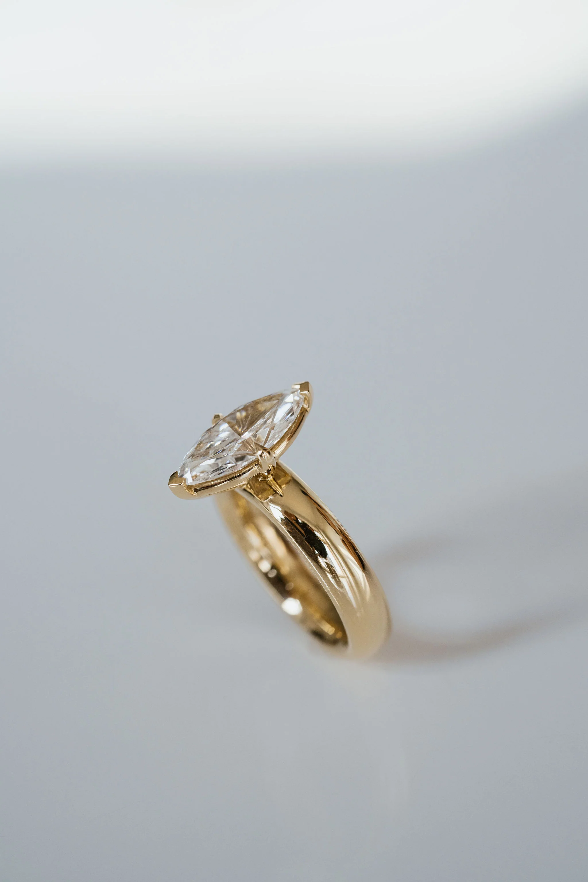Marquise Diamond Promenade Ring - Image 6