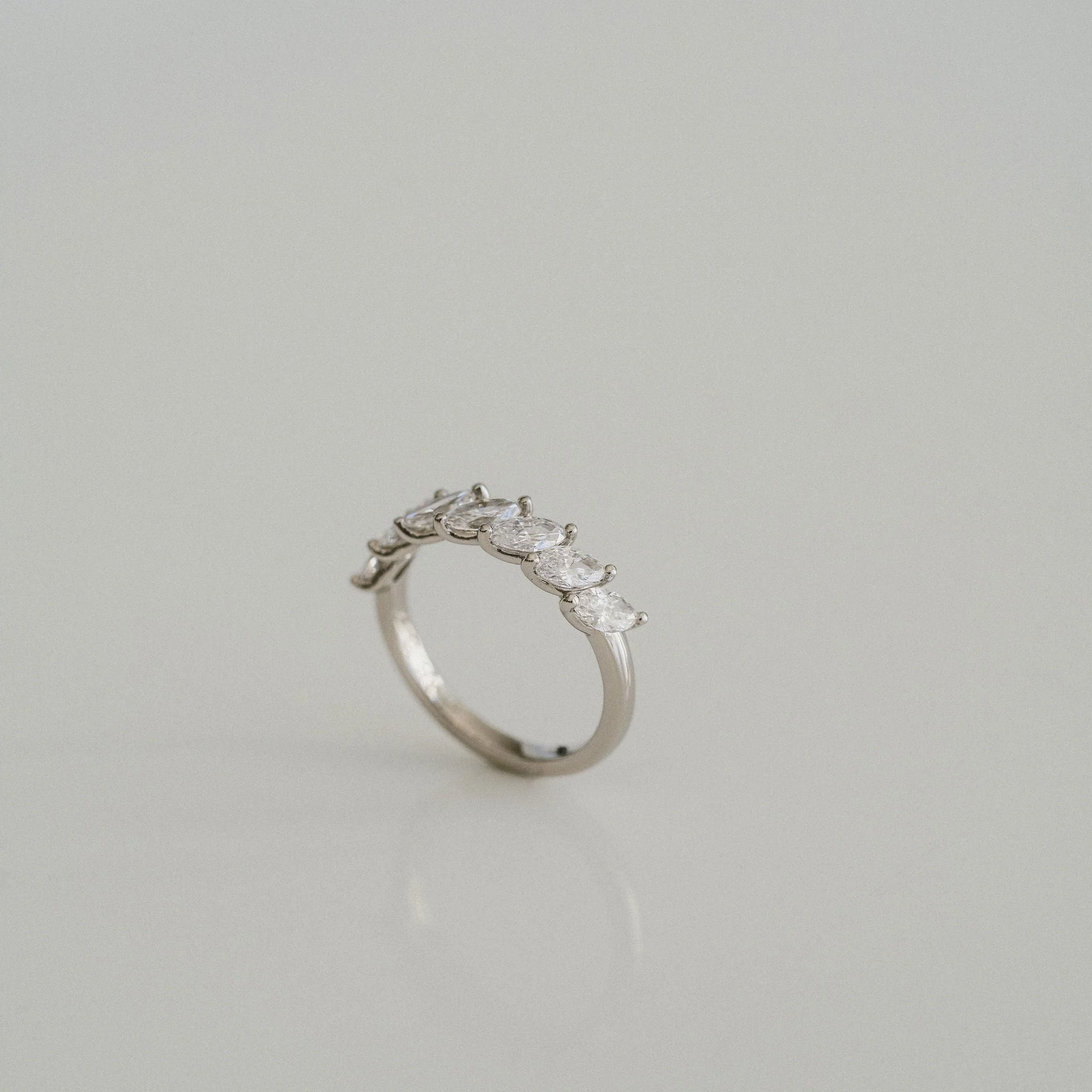 Marquise Diamond Scallop Band - Image 6