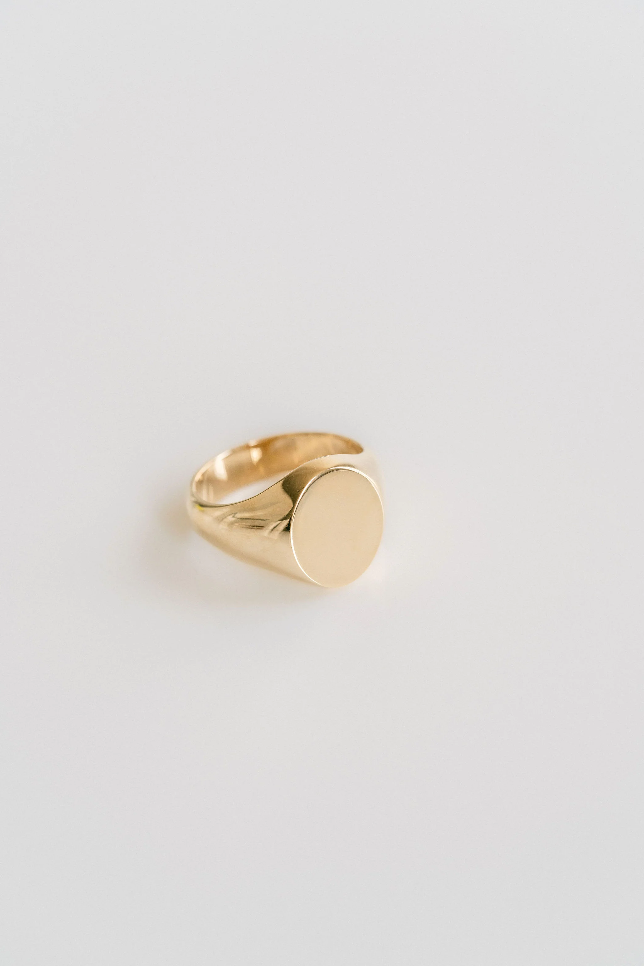 Oval Mens Signet Ring - Image 8