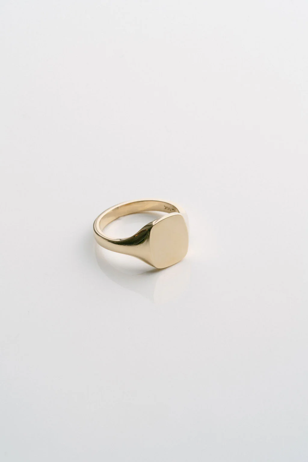 Rectangular Mens Signet Ring - Image 5