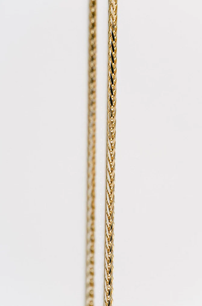 Solid Gold Spiga Chain - Image 3