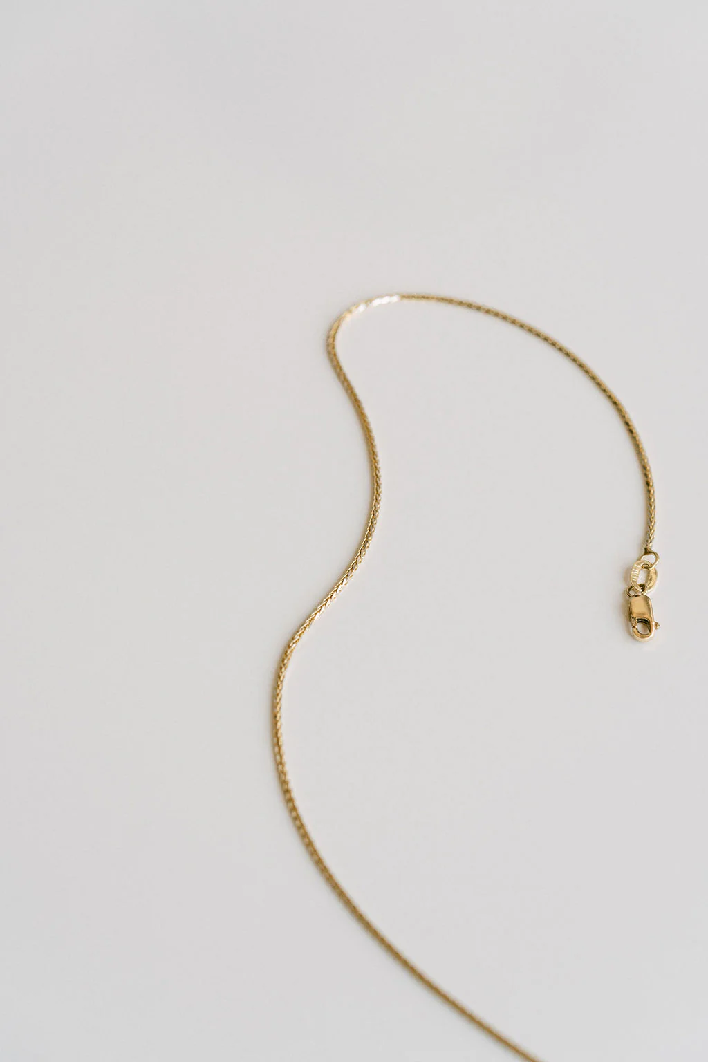 Solid Gold Spiga Chain - Image 4